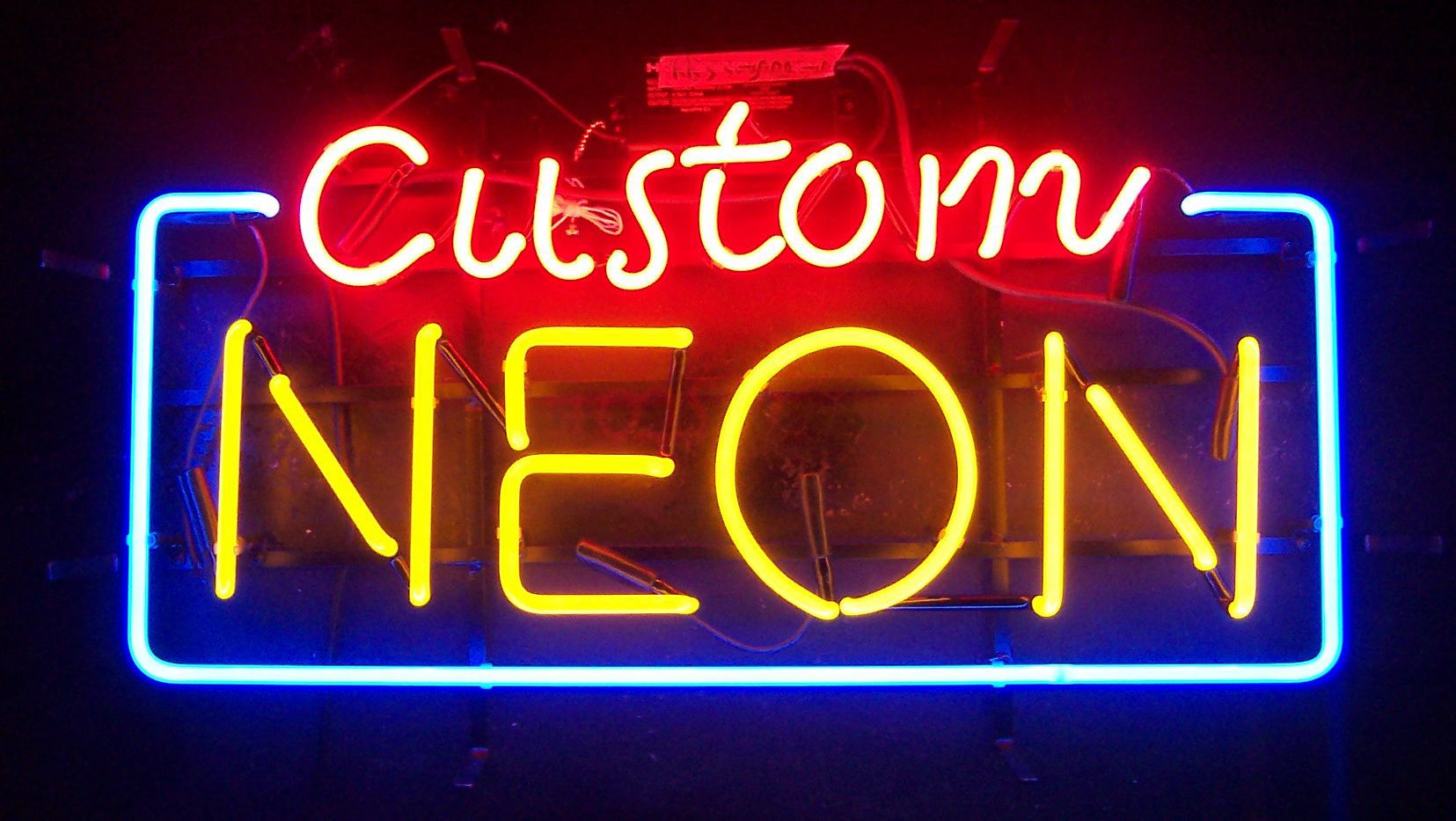 2019 Custom Neon Sign Commercial Art Handmade Real Glass