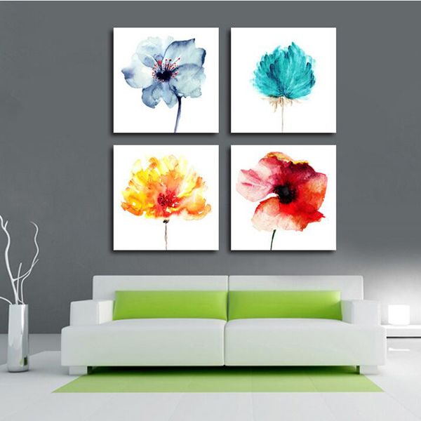 2020 Nice Colorful Flowers Painting Modern Fashion Hd Print Canvas Painting Wall Art Decoration Home Living Room From Chinaart2013 31 69 Dhgate Com