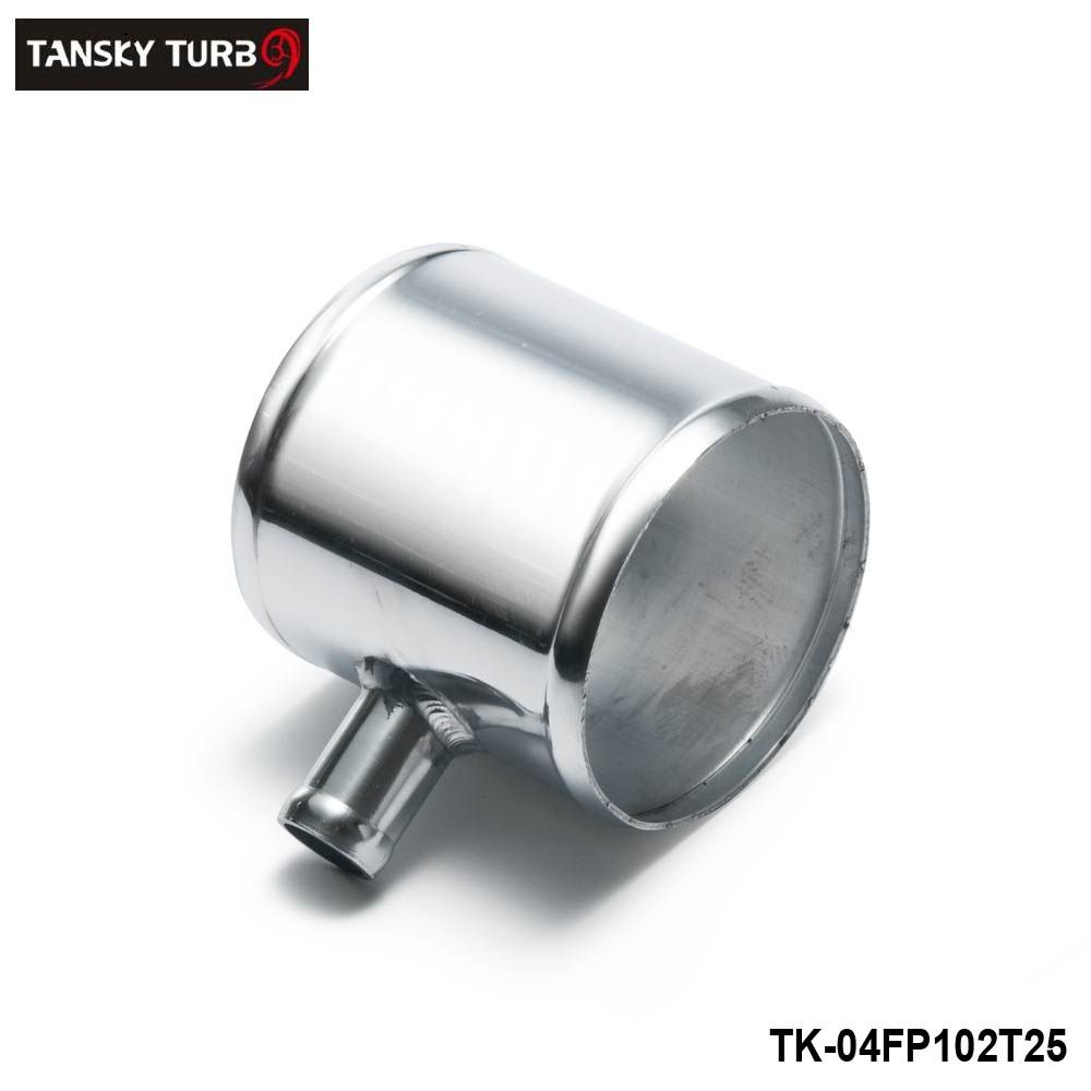TANSKY -NEW Universal BOV T-pipe 102mm 4" outlet 25mm Blow Off Valve T Joint Adaptor TK-04FP102T25