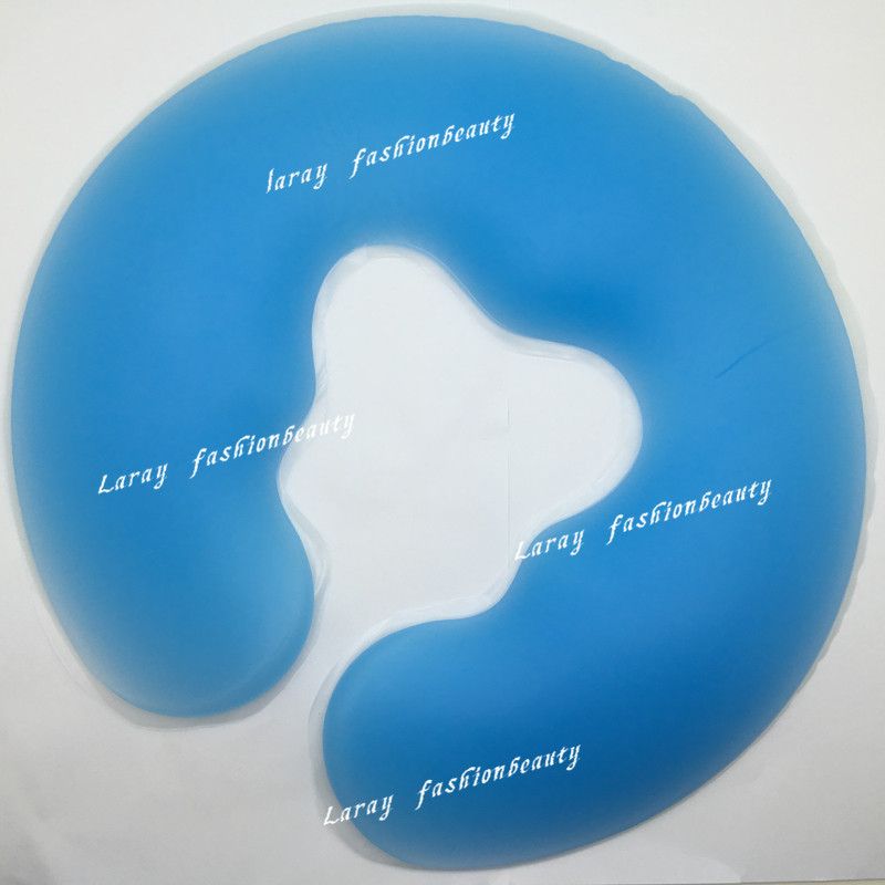 New U Shape Health Care Silicon Spa Pillow Spa Gel Pad Face Rest Body