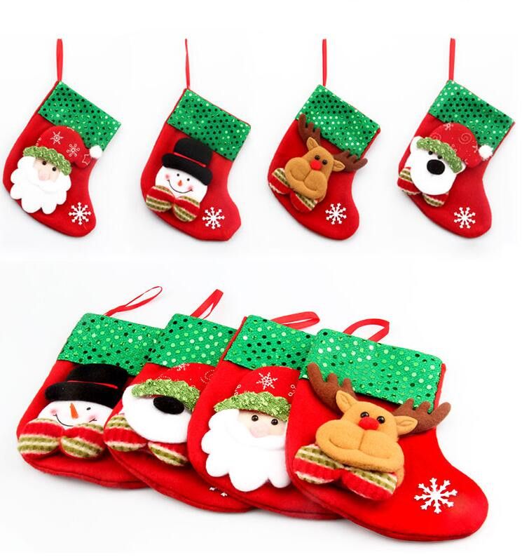 new fashion christmas stocking gift bags small xmas stocking christmas decorative sequins socks bags festival party ornaments supplies best christmas - Small Christmas Stockings new fashion christmas stocking gift bags small xmas stocking christmas decorative sequins socks bags festival party ornaments supplies best christmas - Small Christmas Stockings