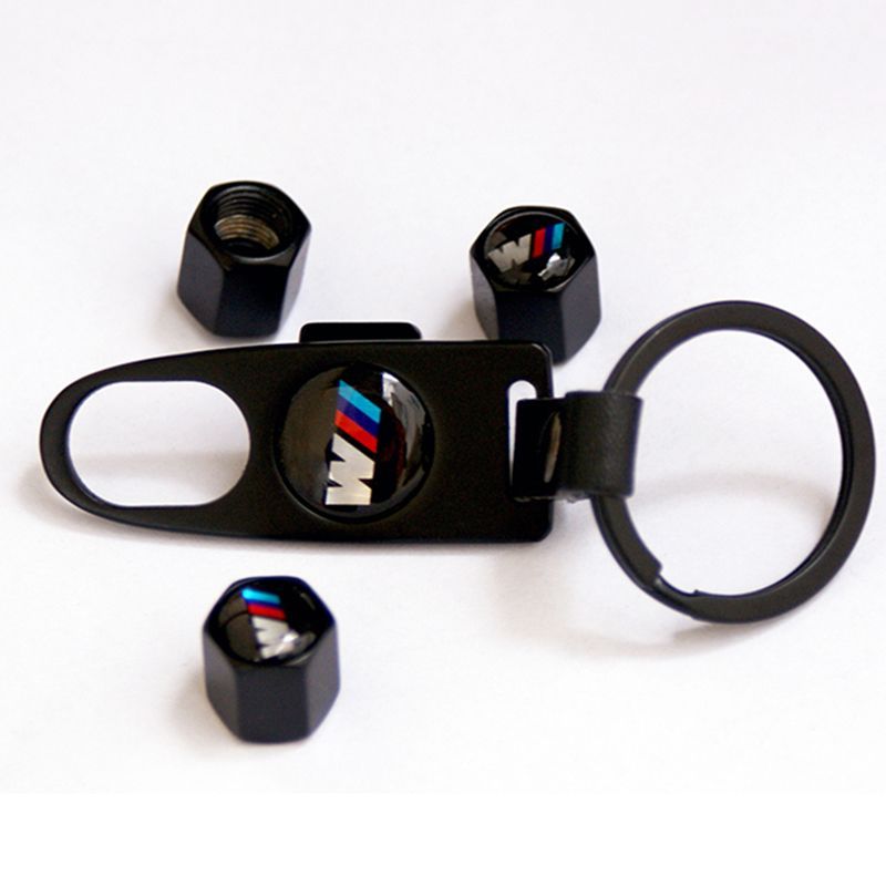 2019 Chrome Metal Car Wheel Tire Valve Caps For BMW E46 E52 E53 E60 E90