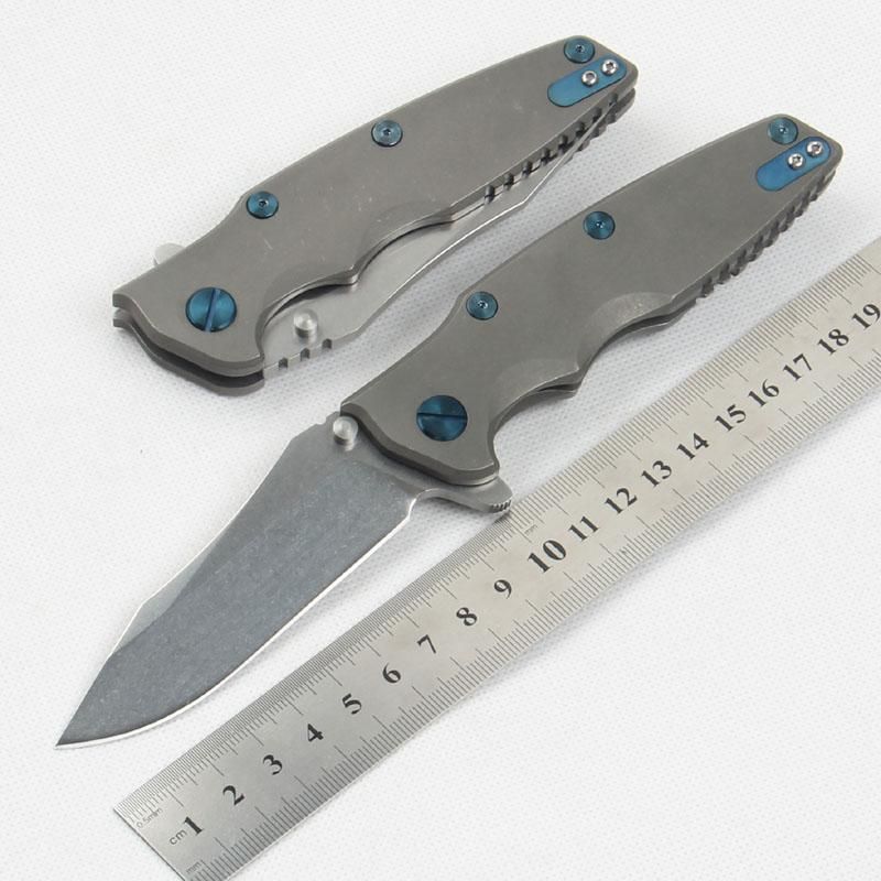 Zero Tolerance ZT10 M10 Steel Blade Titanium Handle Bearing ...