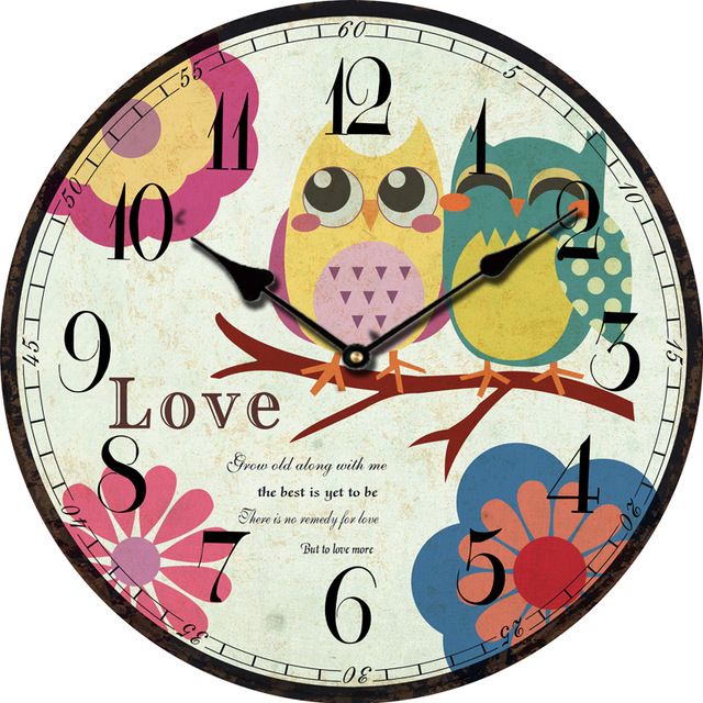 Wholesale- Kids Cute Owl Wall Clock Modern Design Large Decorative ... Wholesale- Kids Cute Owl Wall Clock Modern Design Large Decorative ...