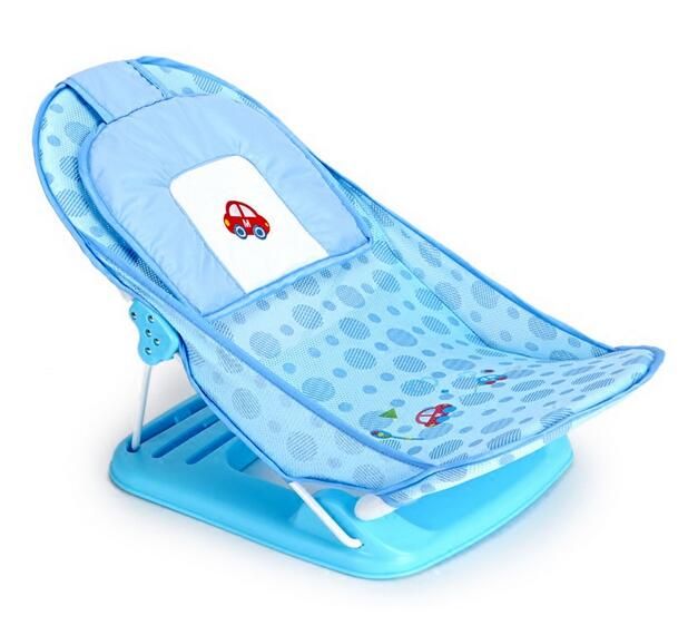 2019 The New Bath Rack Can Be Folded Baby Shower Baby Shower Bed Bath Net Bag Newborn Infant Bed