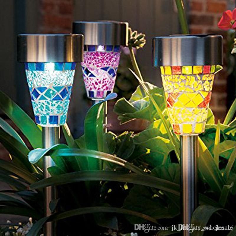 2018 Fashion 2017 New Solar Mosaic Garden Light Led Lamp Stainless 2018 Fashion 2017 New Solar Mosaic Garden Light Led Lamp Stainless Steel Spot Outdoor Lawn Landscape Lighting From Juancj 59 3 Dhgate Com