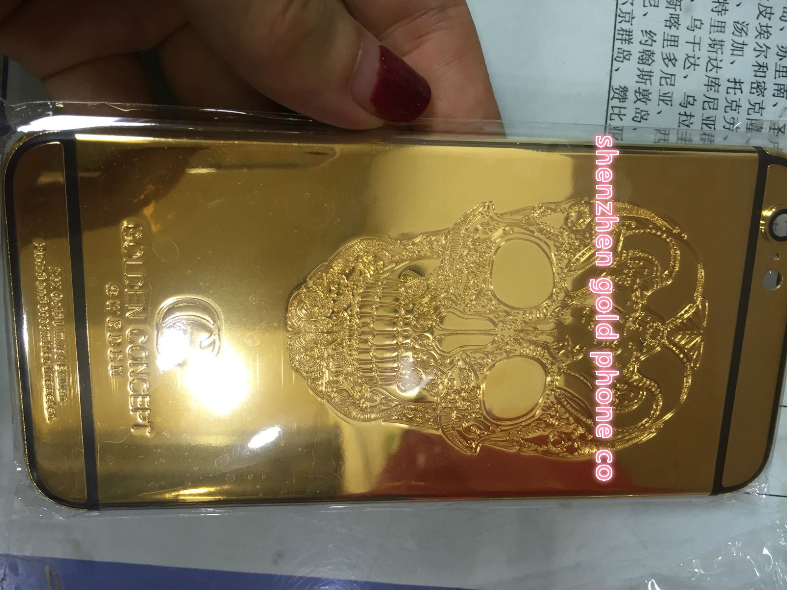 2021 for iphone6 golden concept housing