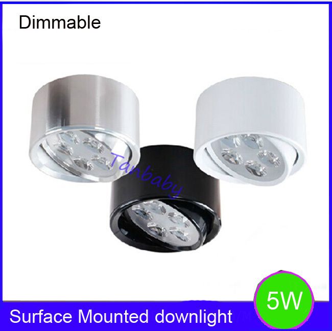 2018 5w Dimmable Led Ceiling Light Surface Mounted Indoor Lights 2018 5w Dimmable Led Ceiling Light Surface Mounted Indoor Lights Ac110v Ac220v Luminaria Fixture Spot Down From E Dh