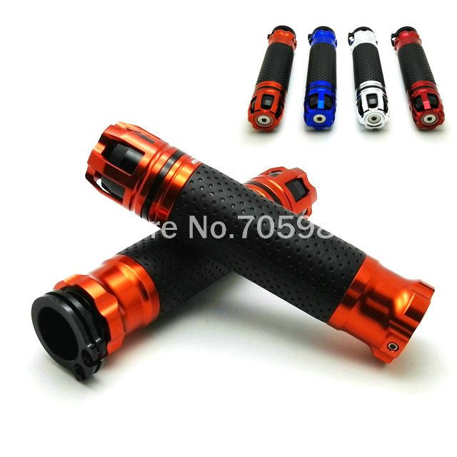 2021 Orange Motorcycle Handle Grips 7 8 22mm With Throttle Core Aluminum Handlebar Grip Motorbike Scooter Rizo Handlebar Grips From Goree86 28 15 Dhgate Com