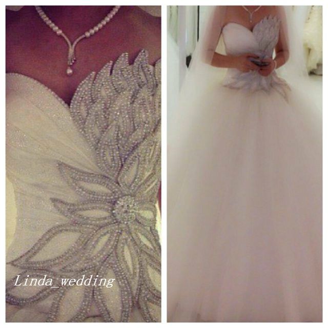 compre nuevos vestidos de boda de pnina tornai el vestido de bola