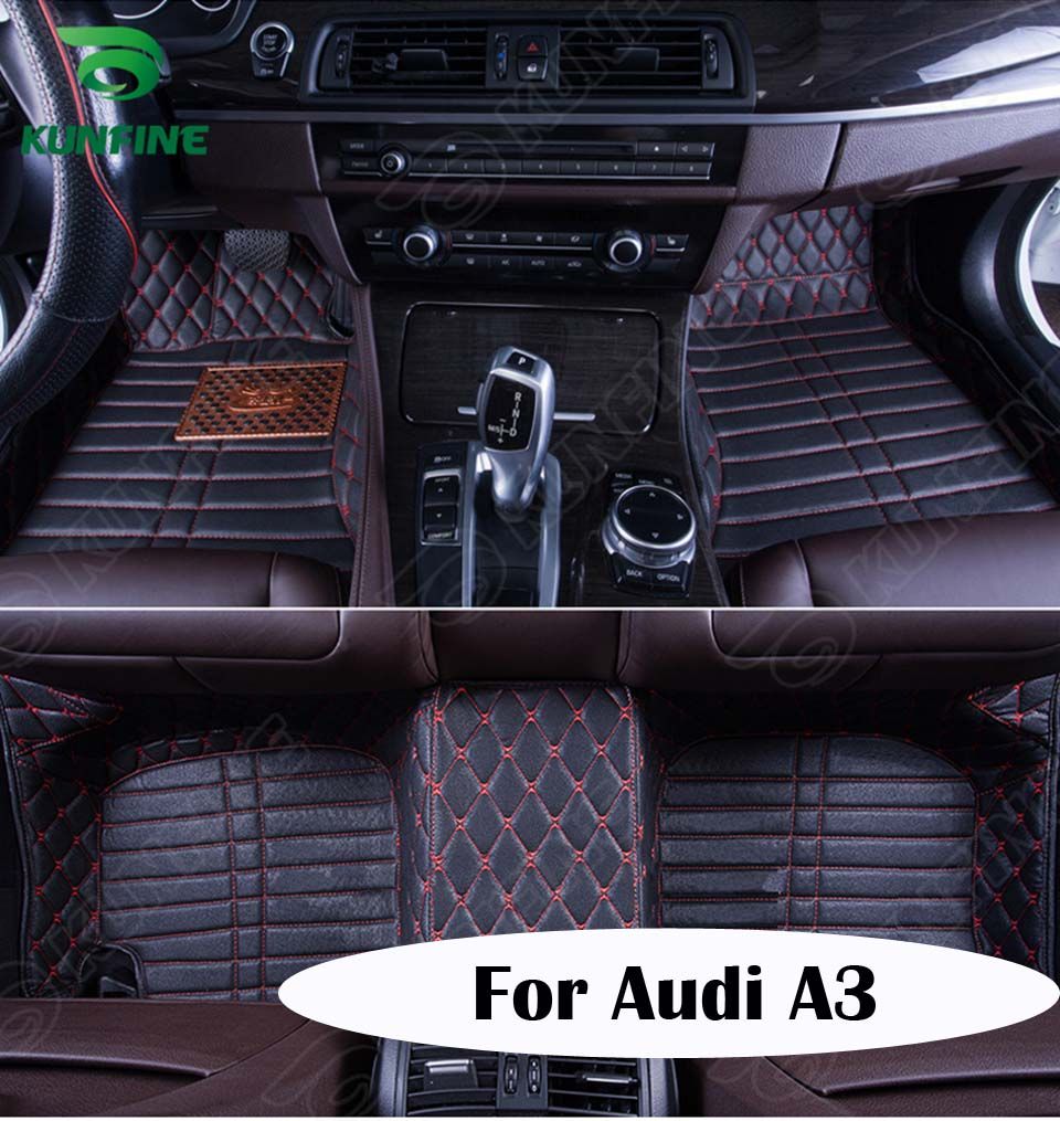 2020 Top Quality 3D Car Floor Mat For Audi A3 Foot Mat Car Foot Pad