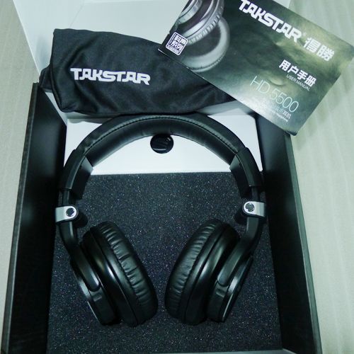 Hot Takstar HD-5500 Hi Fi Cuffie stereo dinamiche Cuffie Monitoraggio audio professionale PC DJ Music Studio da 3,5 mm