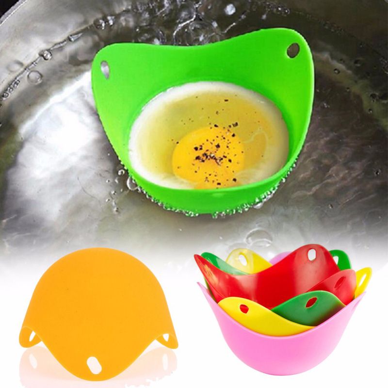 2019 Silicone Egg Boilers Silicone Egg Poacher Egg Cups Cookware Microwave Egg Cooker Or Egg