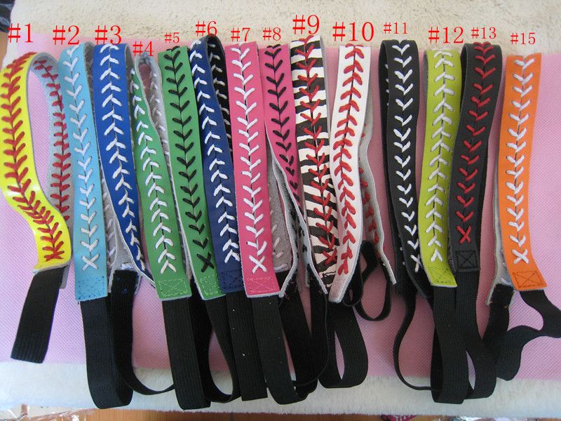 2021 Softballsunny Headband Elastic Braided Leather Fashion Headband
