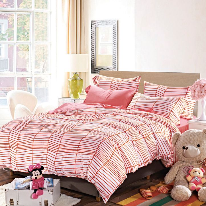 1 5 8 2 Meters Double Bed Cotton Four Piece Suit Stripes Plaid 1 5 8 2 Meters Double Bed Cotton Four Piece Suit Stripes Plaid Sheets Is Suite Bedding Leopard Print Modern Duvet Covers From Goodningt