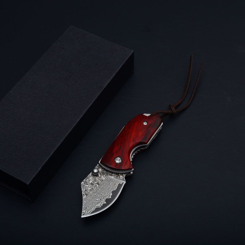 Damascus Mini Small Pr Camping Fishing Self Defense Hiking ... Damascus Mini Small Pr Camping Fishing Self Defense Hiking ...