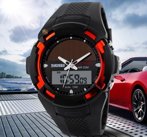 triple sensor solar watch