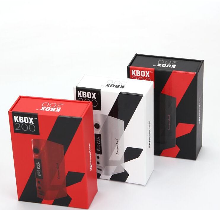 Kanger Kbox 200 Watt Tc Mod Black Red White K Box Kangertech 120w 70w