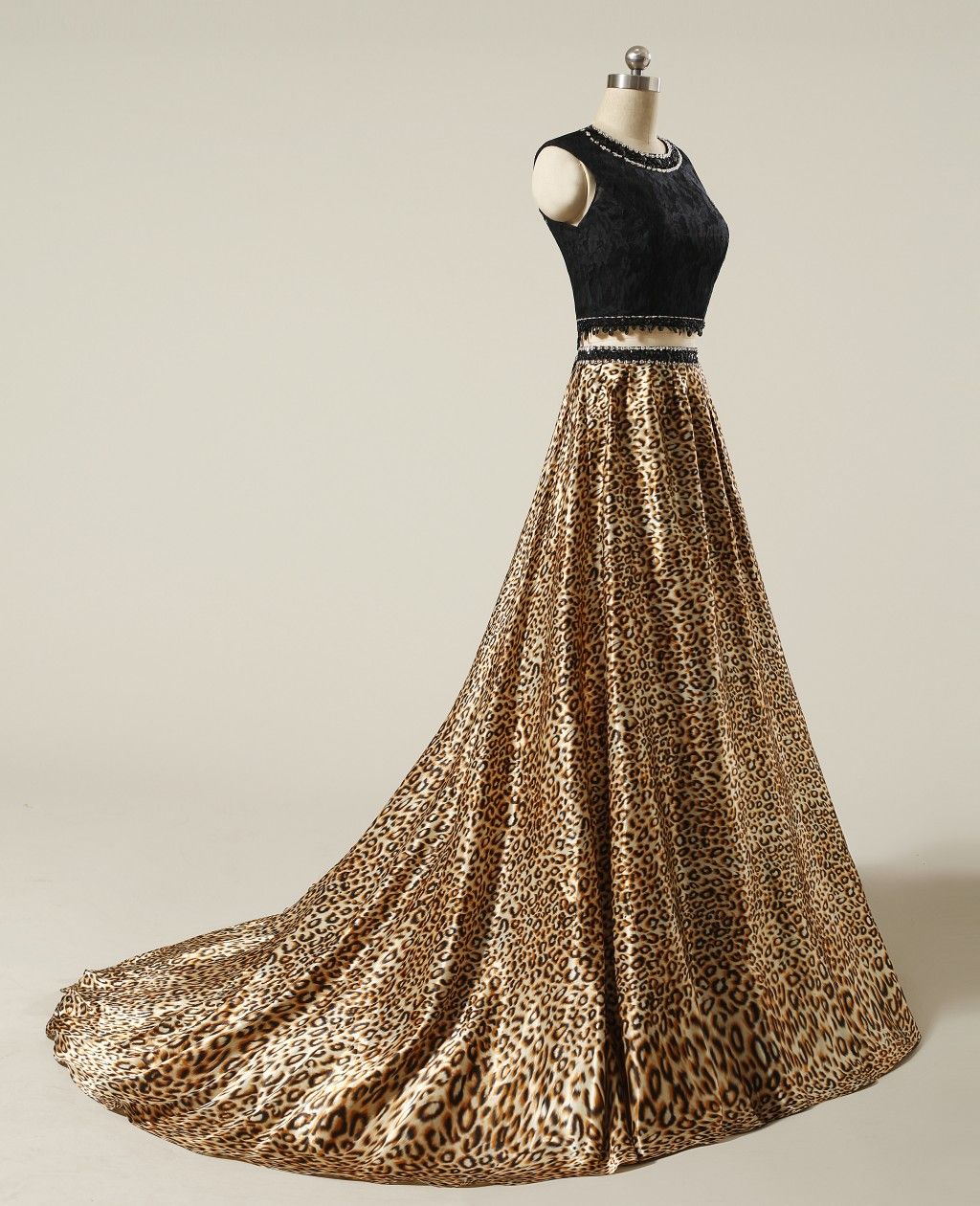 Prom Dresses Gold and Black Top