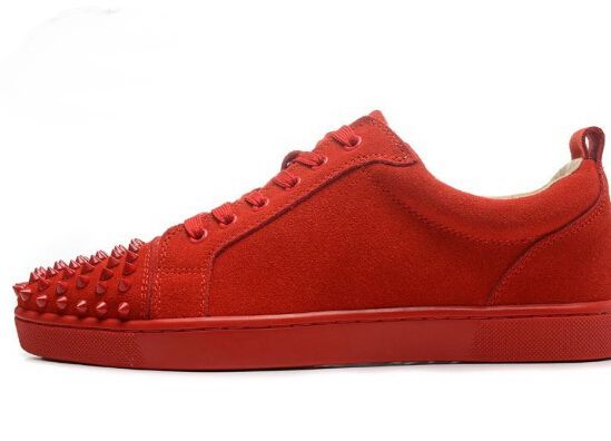 Sizes 35 46 France Low Top Brand Men Sneakers Red Bottom Shoes Red ...