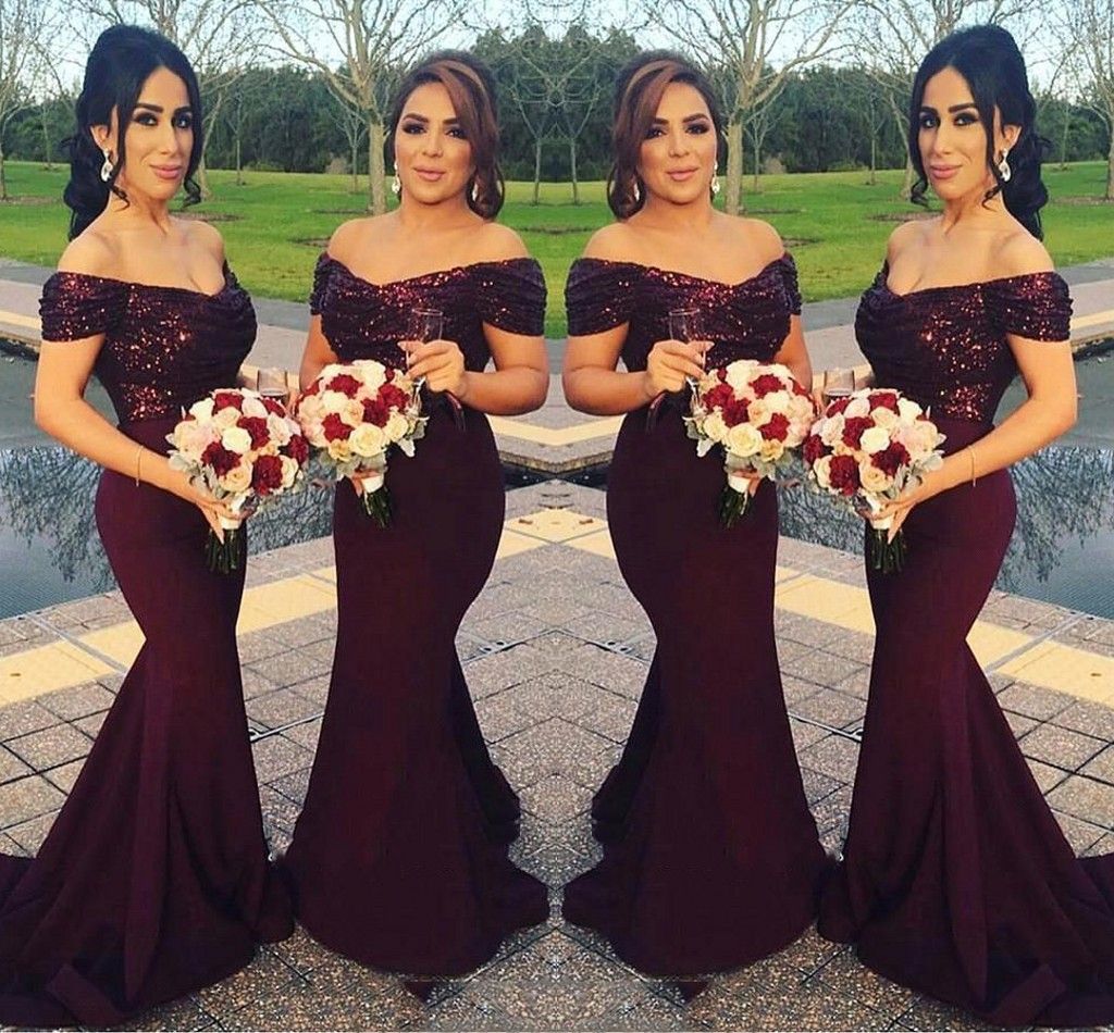 dark burgundy dress