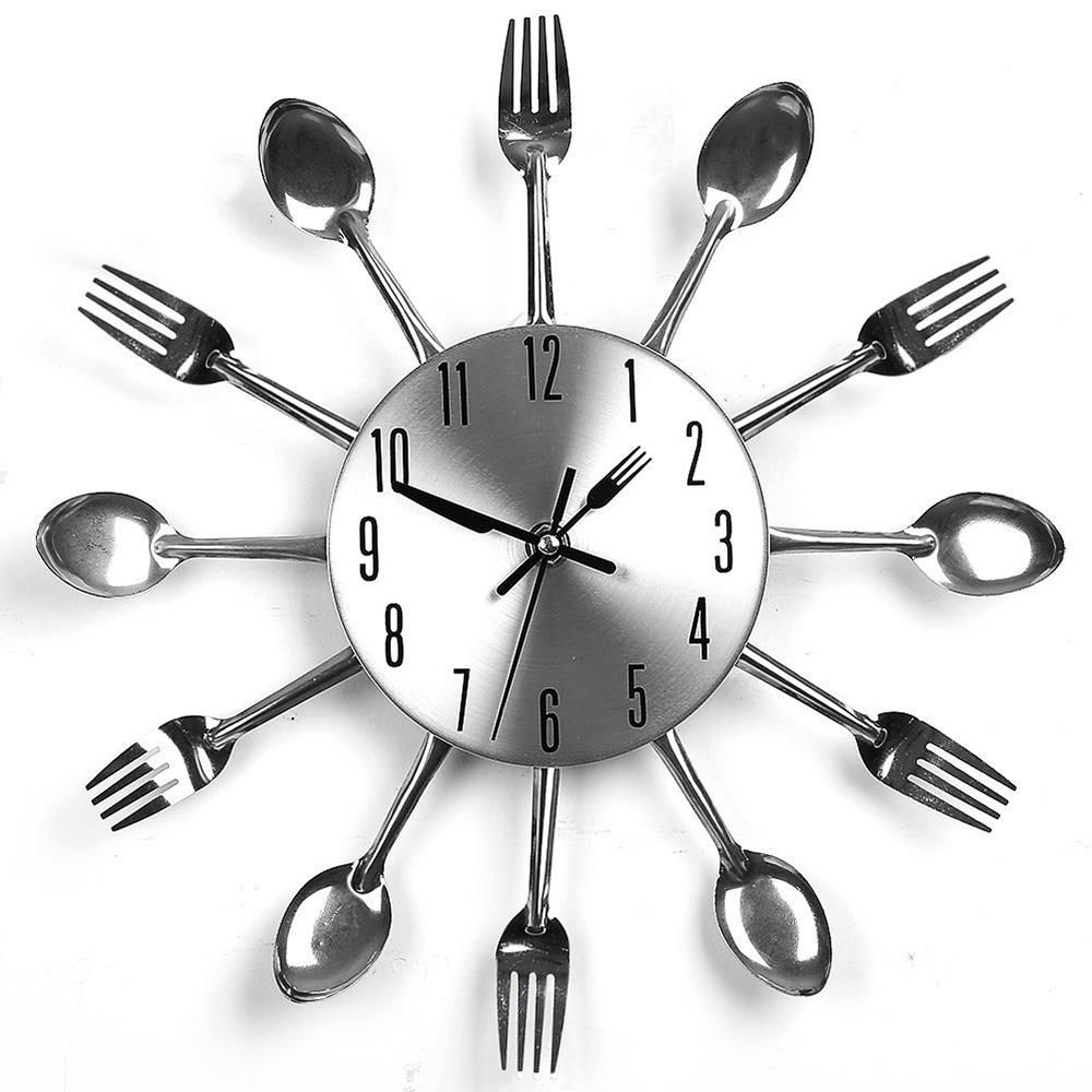 Acquista Orologio Da Parete Di Disegno Moderno Del Nastro Posate ... Acquista Orologio Da Parete Di Disegno Moderno Del Nastro Posate ...