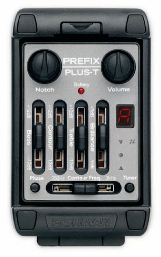 2019 Fishman Prefix Plus T Onboard Preamp Matrix Pickup EQ Acoustic