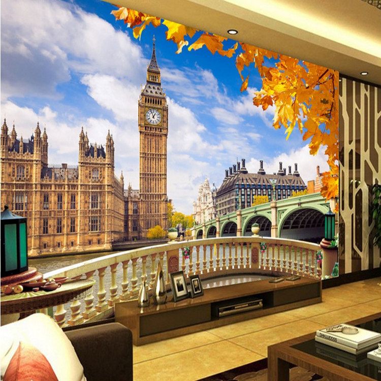 3d Uk London Belfry Large Mural Bedroom Living Room Hotel Tv 3d Uk London Belfry Large Mural Bedroom Living Room Hotel Tv Sofa Background Wallpaper For Desktop