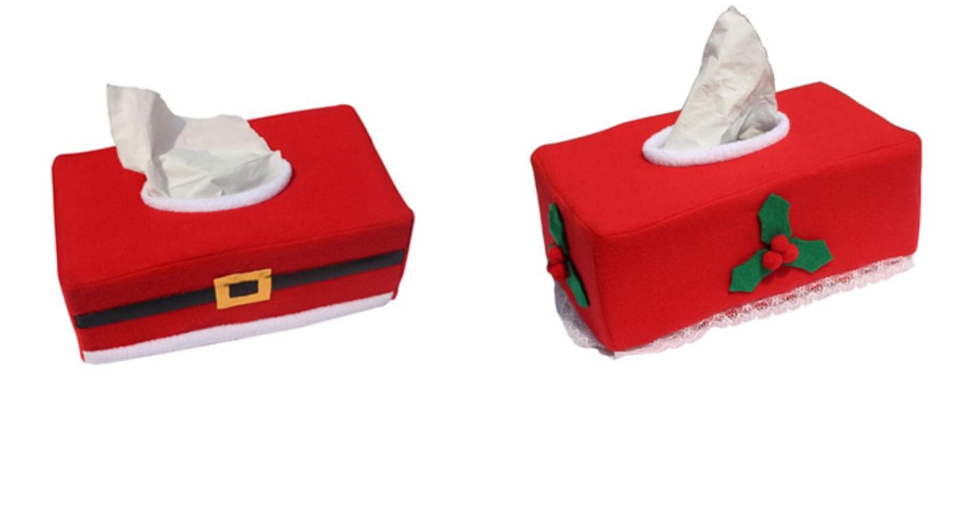 lastest christmas santa claus belt leaf tissue box napkin case holder table dinner decorations xmas season home party christmas decoration at home - Santa Claus Belt lastest christmas santa claus belt leaf tissue box napkin case holder table dinner decorations xmas season home party christmas decoration at home - Santa Claus Belt