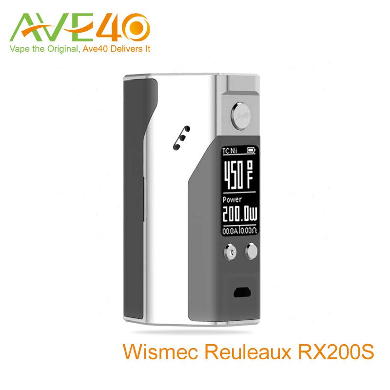 Wismec Reuleaux RX200s New Colors UPdate RX200 Box Mod 200w TC 510