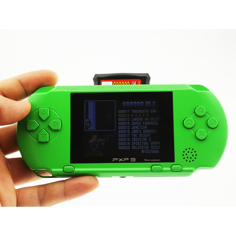 PXP3 Slim Station Pocket Game 16 Bit Video Games Player Handheld Game