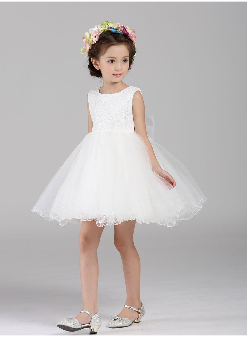 Girl Dress Kids Wedding Bridesmaid Children Girs Dresses Summer 2016