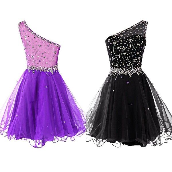 Purple Sparkly Dress