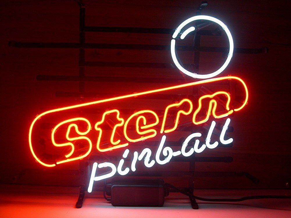 2020 Brand New Stern Pinball Real Glass Neon Sign Beer Light 20X16 From