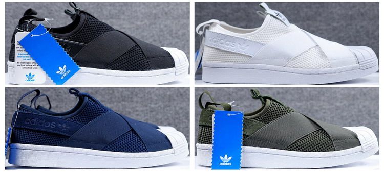 adidas superstar slip on 44