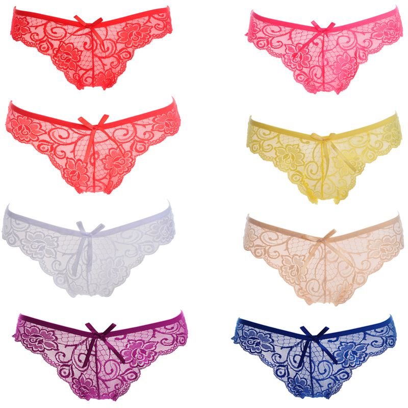 Compre Ropa Interior De Encaje De Las Mujeres G Secuencias De La Ropa Interior Atractiva Más El Tamaño De Encaje Bragas De La Chica Joven Para Las Mujeres Mayoristas Mezcla Envío Libre /