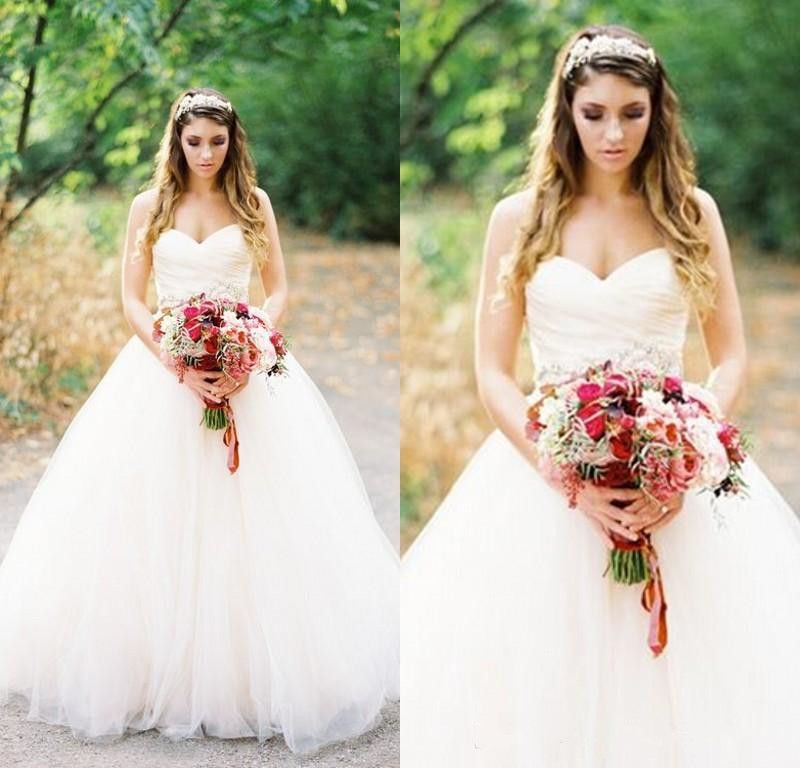 Chic Sweetheart Wedding Dresses