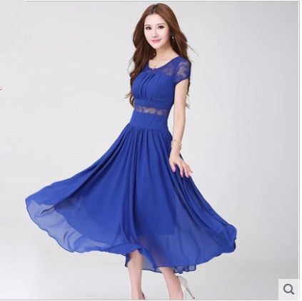 new pattern long gown