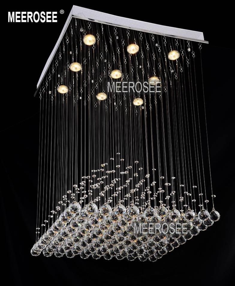 Square Crystal Res Chandelier Light Fixture Pyramid Shape Square Crystal Res Chandelier Light Fixture Pyramid Shape Lamp For Stair Foyer Hallway Ready Stock Spiral