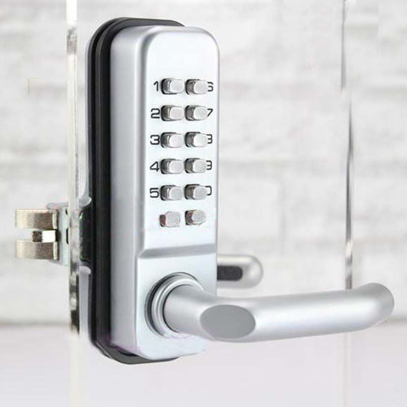 2018 Mechanical Password Glass Door Lock Keyless Code Locks Color 2018 Mechanical Password Glass Door Lock Keyless Code Locks Color Silvery From Sunhouseindustry 52 27 Dhgate Com