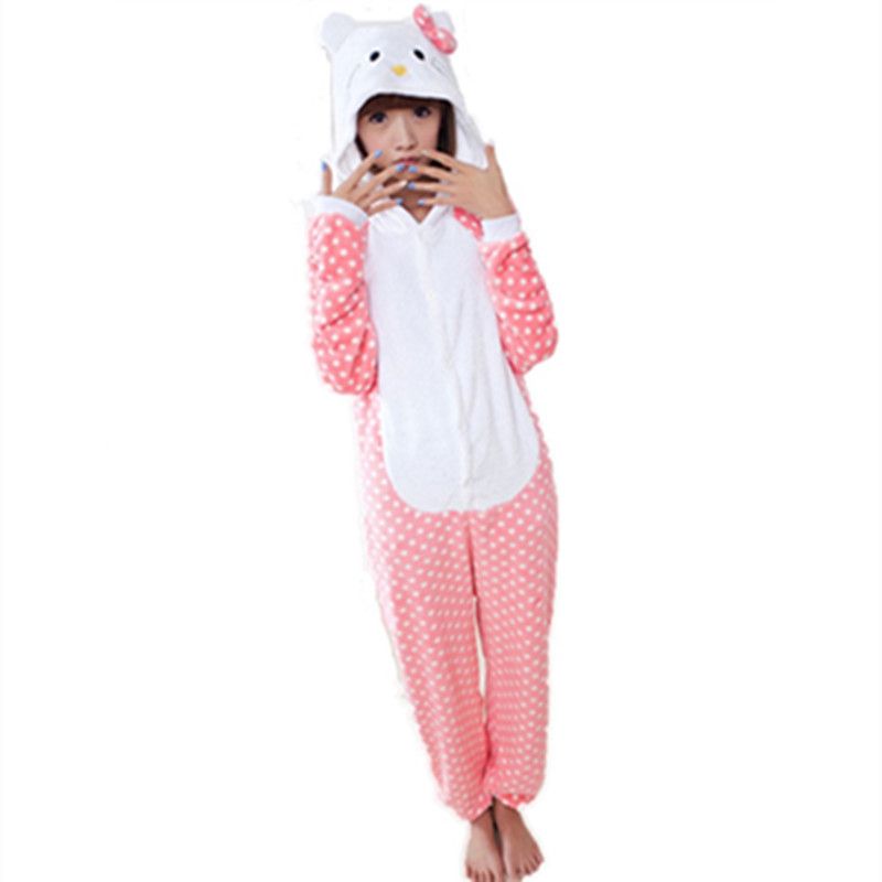 kawaii dot kt onesie unisex adult cartoon cosplay cat costume animal kawaii dot kt onesie unisex adult cartoon cosplay cat costume animal onesies sleepwear suit pajamas sets hello kitty cute onesies jumpsuit hello kitty