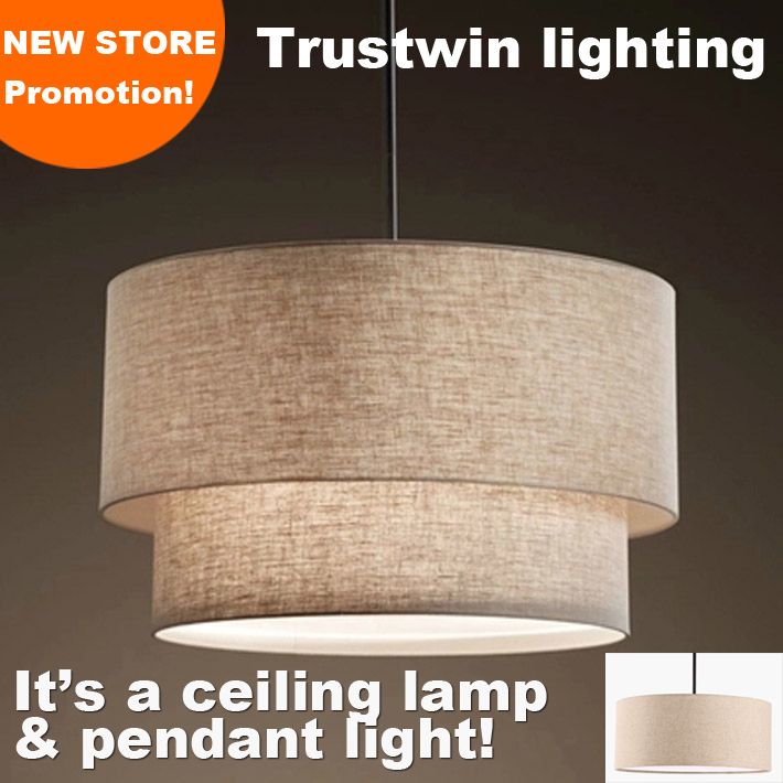 With Flax Fabric Canvas Linen Ligen Shade Drum Shape Led Pendant With Flax Fabric Canvas Linen Ligen Shade Drum Shape Led Pendant Lamp Light For Dinning Room Living Foyer Chandelier Droplight Silver