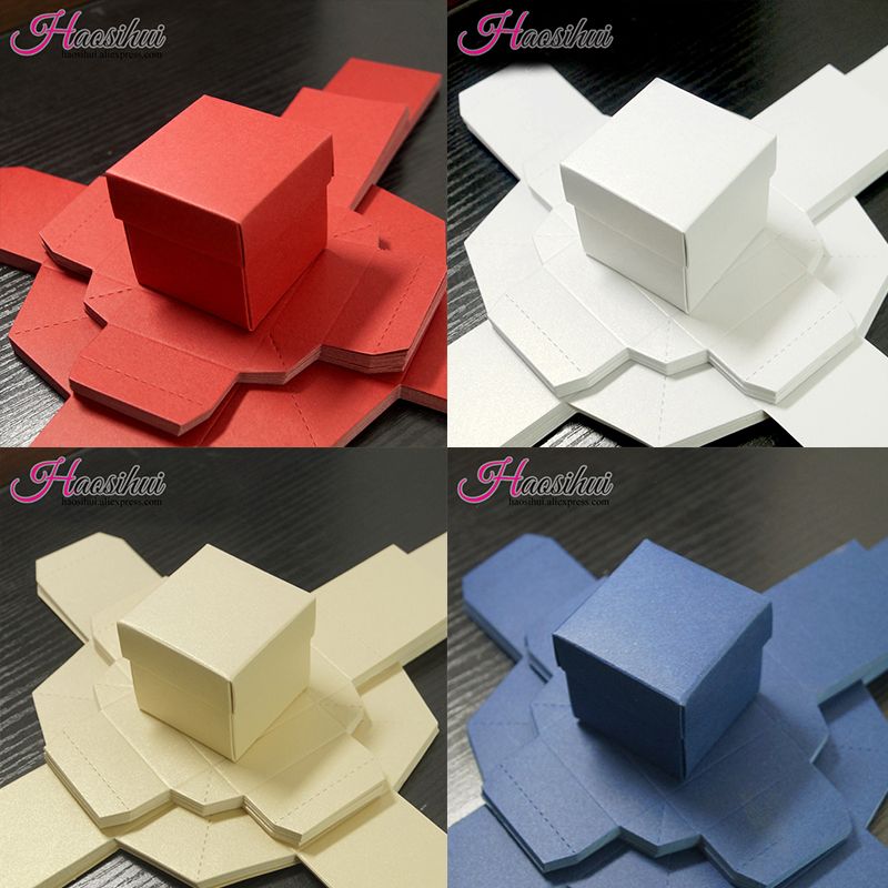 Karyncn Romantic Wedding Favor Paper Candy Box Diy Candy Cookie
