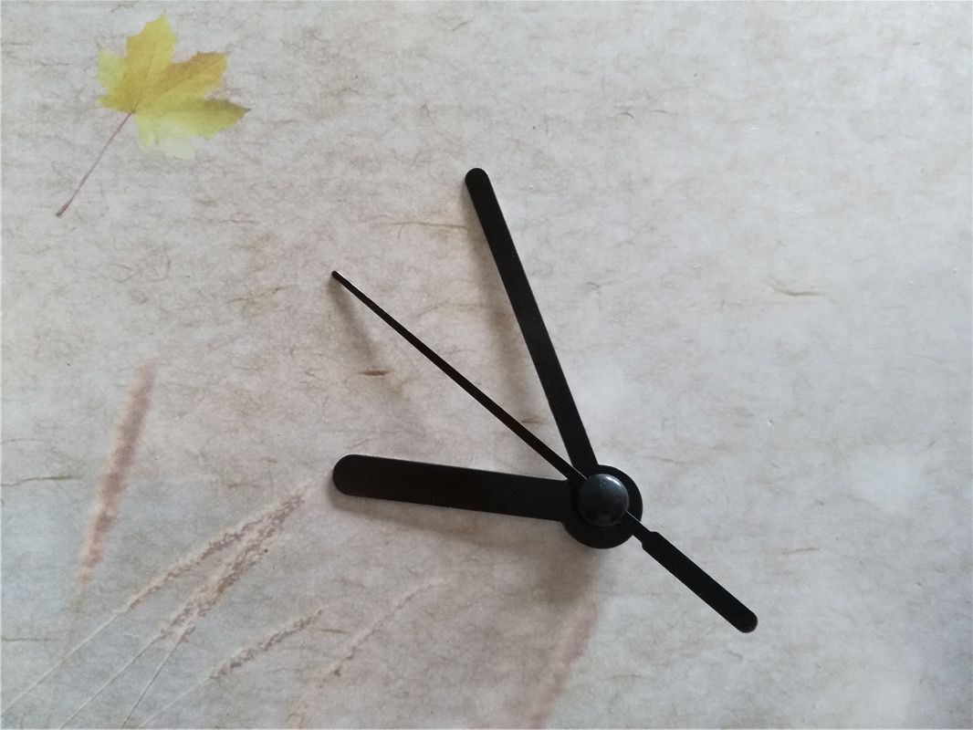 Wholesale Short Black Metal Hands For DIY Clock Mechanism Repair Kits from China