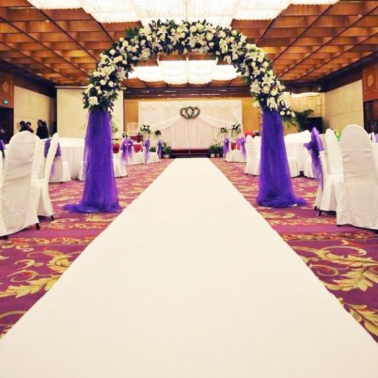 1m Width X 10 M Roll White Nonwoven Carpet Aisle Runner For Wedding 1m Width X 10 M Roll White Nonwoven Carpet Aisle Runner For Wedding Party Backdrop Centerpieces Decorations Supplies Diy