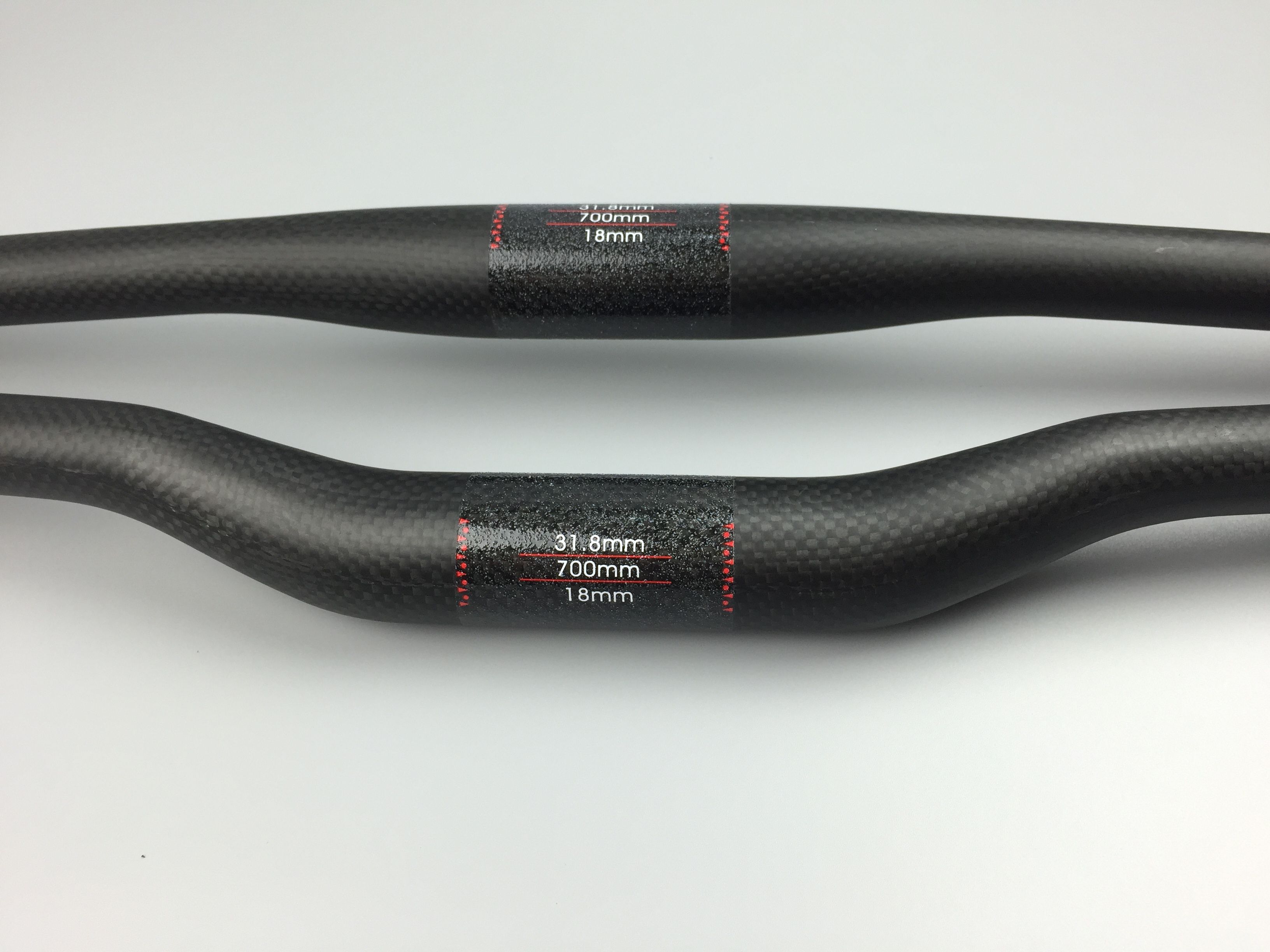 New Mountain bike full carbon fibre bicycle handlebars 31.8*600-740mm MTB parts