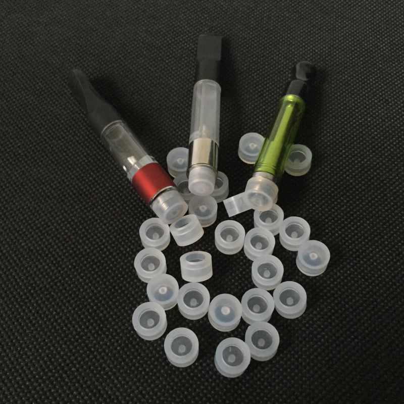 Bulk Order 510 Thread Cartridge Silicone Cap For Thick Oil Cartridge