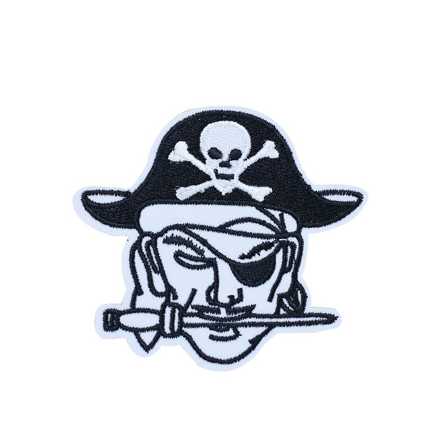 2020 Pirate Skull Patches For Clothing Iron On Transfer Applique Patch