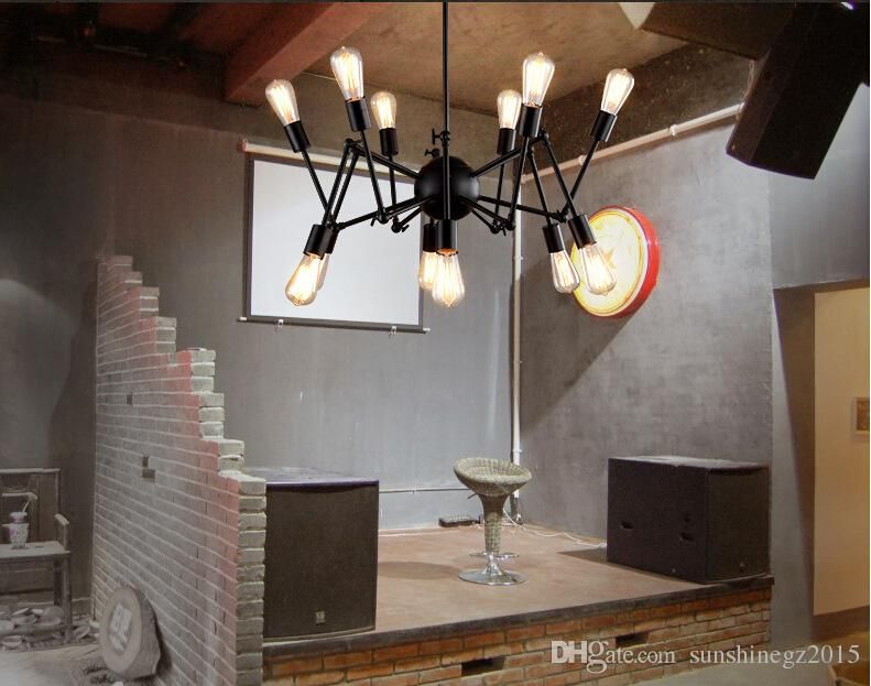 Plafoniere Stile Vintage : Acquista plafoniera a sospensione in stile americano con lampada