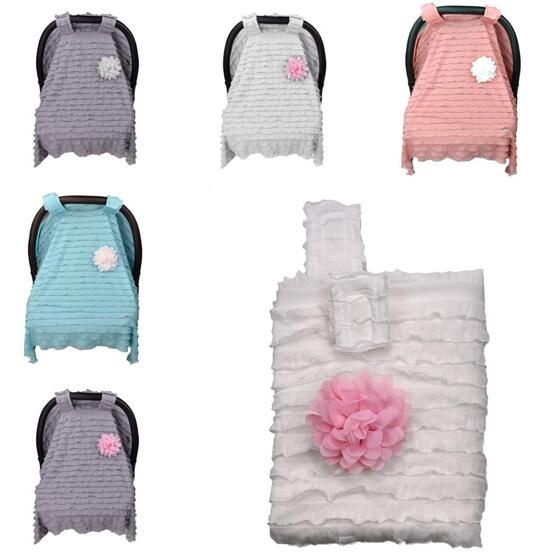 Infant Cat Canopy Cover Baby Car Lovely Flower Seat For Girls Boys 95 75cm Dhl Free